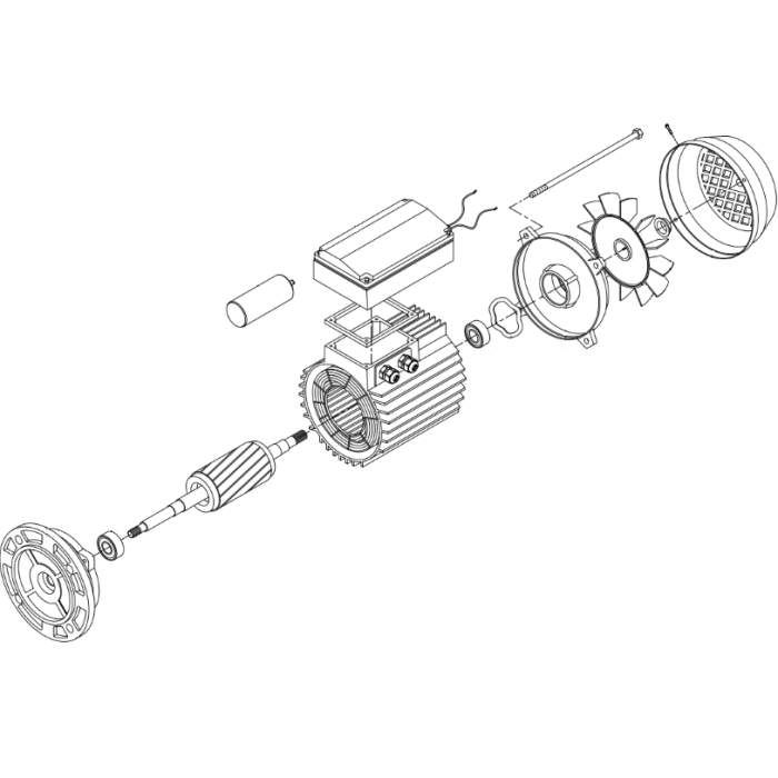 Насос Hayward HCP501503E1 KRF1510T2.B (380/700V, 15HP)