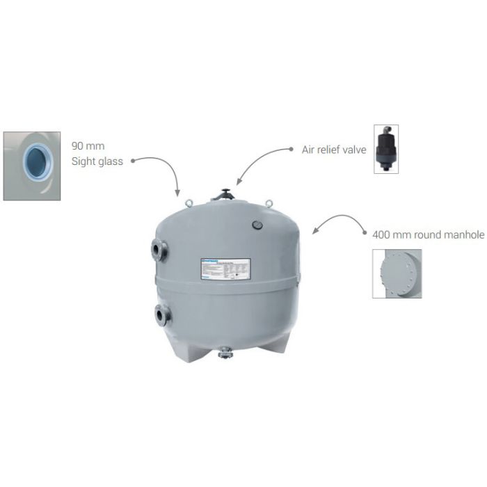 Фильтр Hayward HCFB47752LVA (33m3/h, 1200mm, 75mm)