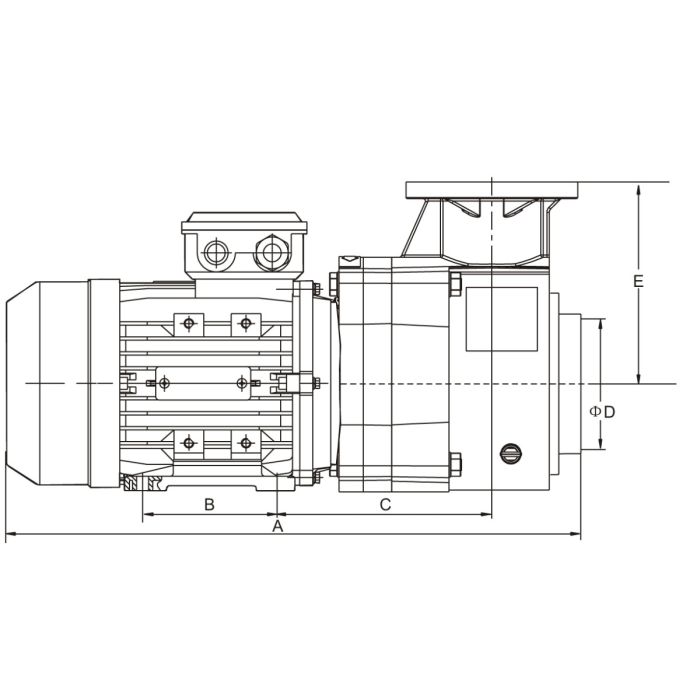 Насос AquaViva BQP-5.5 трехфазный