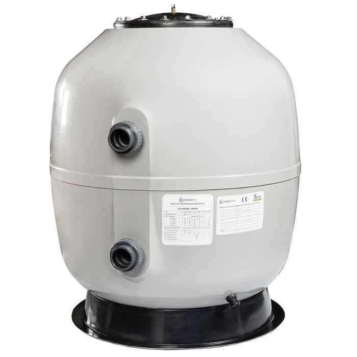 Фильтр AquaViva MS1050 (43m3/h, 1050mm, 946kg, 75mm, 2,5Бар)