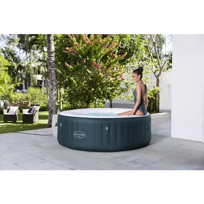 СПА-бассейн 196х66см "Miami EnergySense AirJet 6 Dark Blue" 908л, круглый, аэромассаж