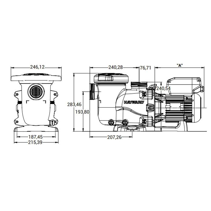 Насос Hayward Max-Flo XL SP2310VSTD (220V, 1HP)
