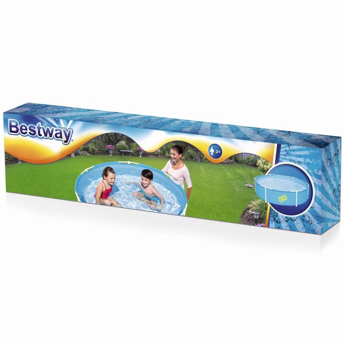 Каркасный бассейн My First Pool 122х122х30,5см, 365л, от 2 лет, Bestway, 56217 BW