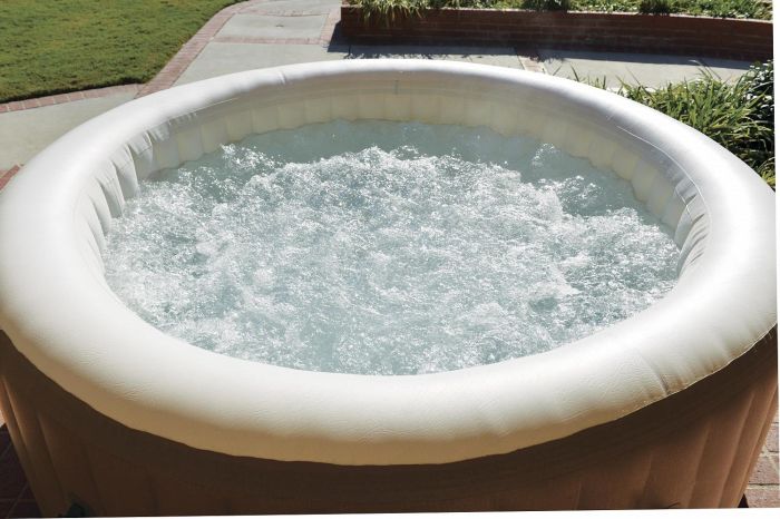 СПА-бассейн 165/216х71см "Bubble Massage" 1098л., круглый, аэромассаж