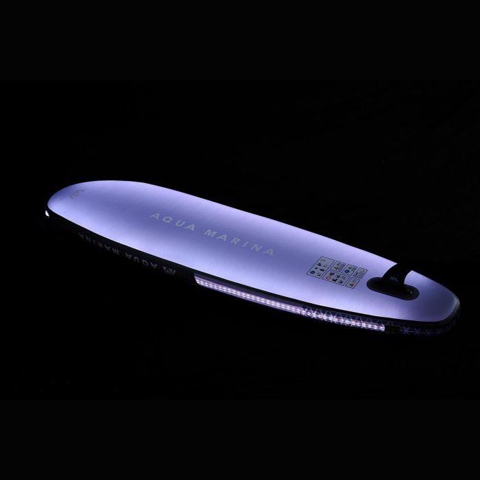 SUP-доска "BT-24GL" 315х79х15см, Ambient Light System, киль, лиш, до 140кг