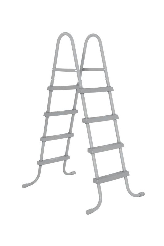 Каркасный бассейн Power Steel 488х244х122см, 11532л, фил.-насос 3028л/ч, лестница, тент, попл.-доз., Bestway, 56996 BW