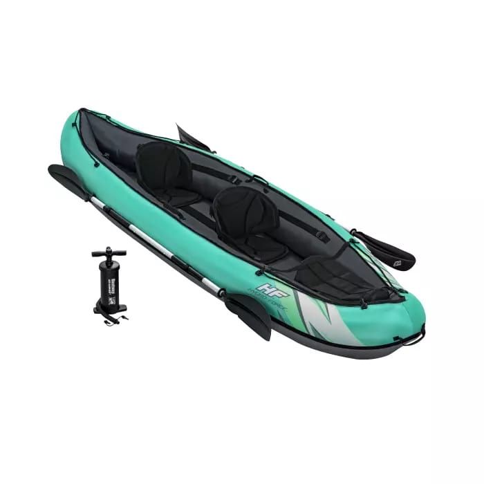 Надувной каяк "Ventura Elite X2" 330х86см, алюм.вёсла 230см, насос , до 220кг