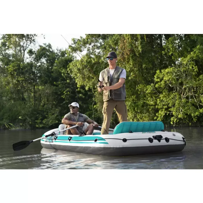 Надувная лодка "Adventure Elite X5 Raft Set" 364х166см, вёсла 62064, насос 62086, до 600кг