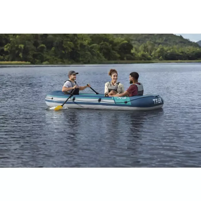 Надувная лодка "Trek X3 Raft Set" 294х137см, вёсла 62015, насос 62003, до 360кг