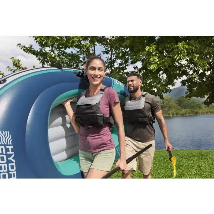 Надувная лодка "Trek X2 Raft Set" 232х118см, вёсла 62015, насос 62002, до 250кг