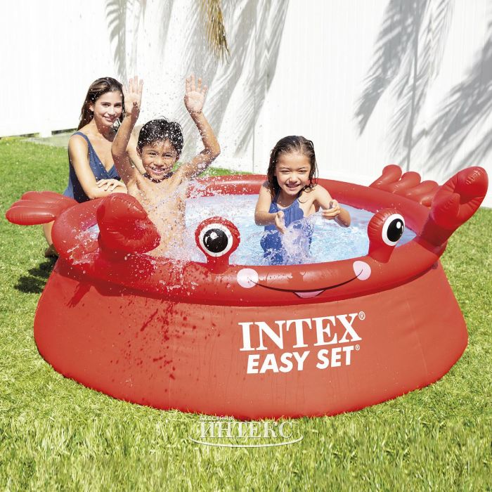 Бассейн Easy Set 183х51см "Веселый Краб" 886л, Intex, 26100