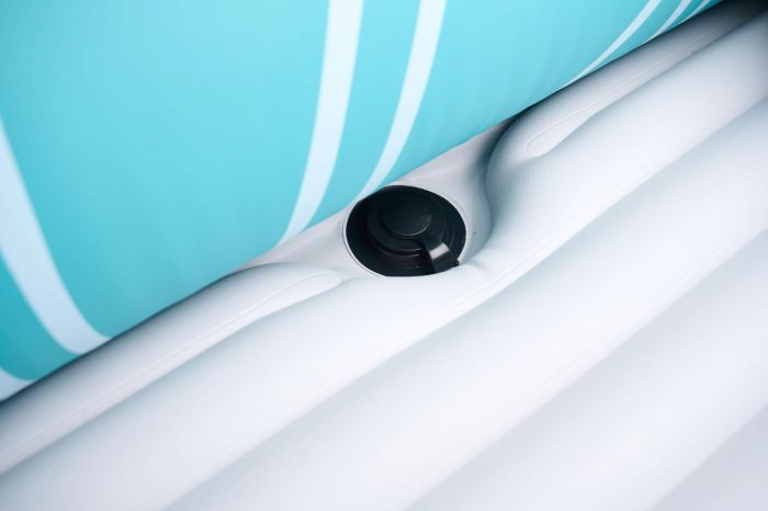 Надувная байдарка Kayak Glider-412 412x83х42см, весла, сиденья, киль, до 180кг